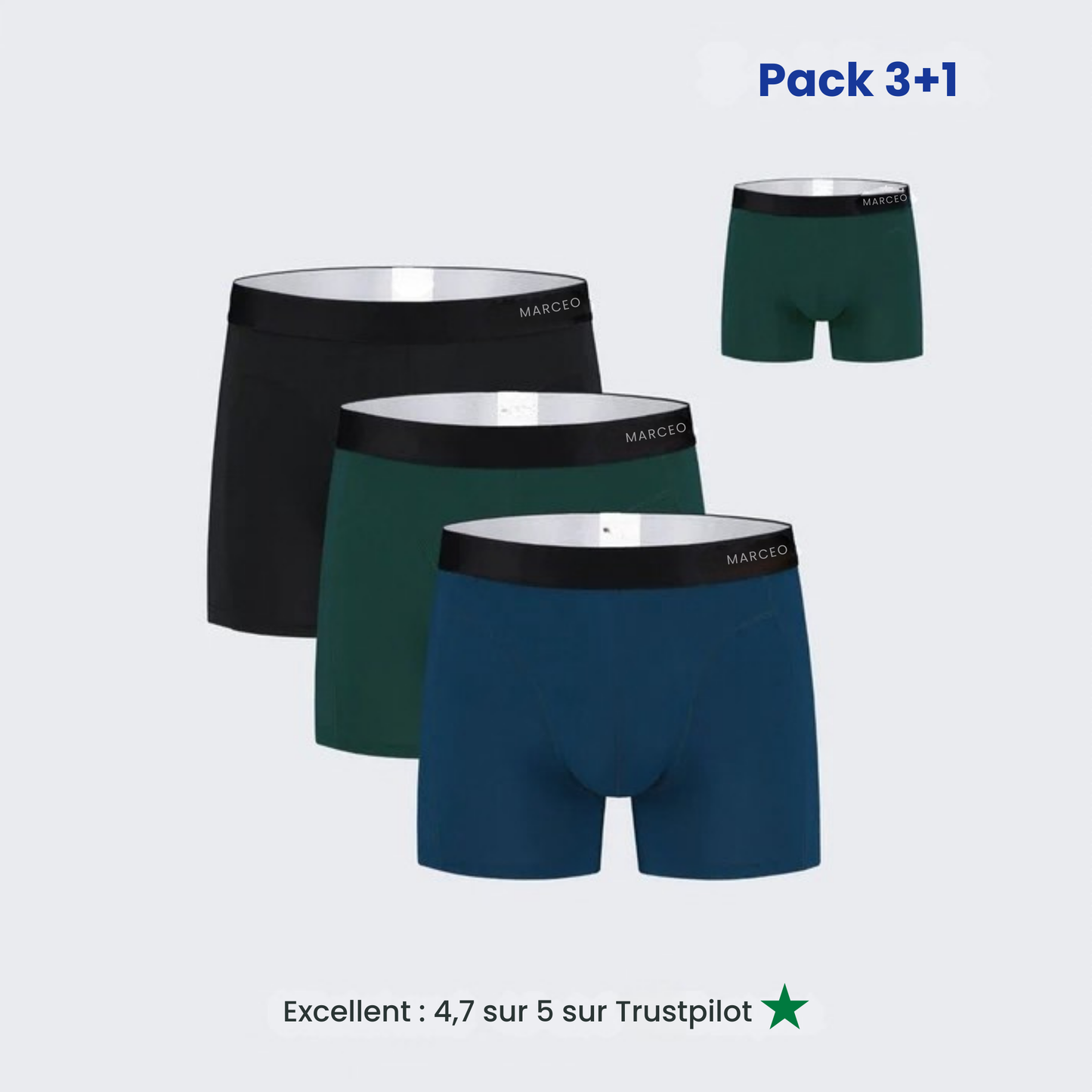 Pack de bienvenue 3+1 gratuit