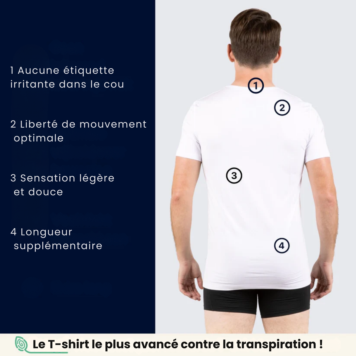 Sous-shirts TENCEL™ – Pack de 2