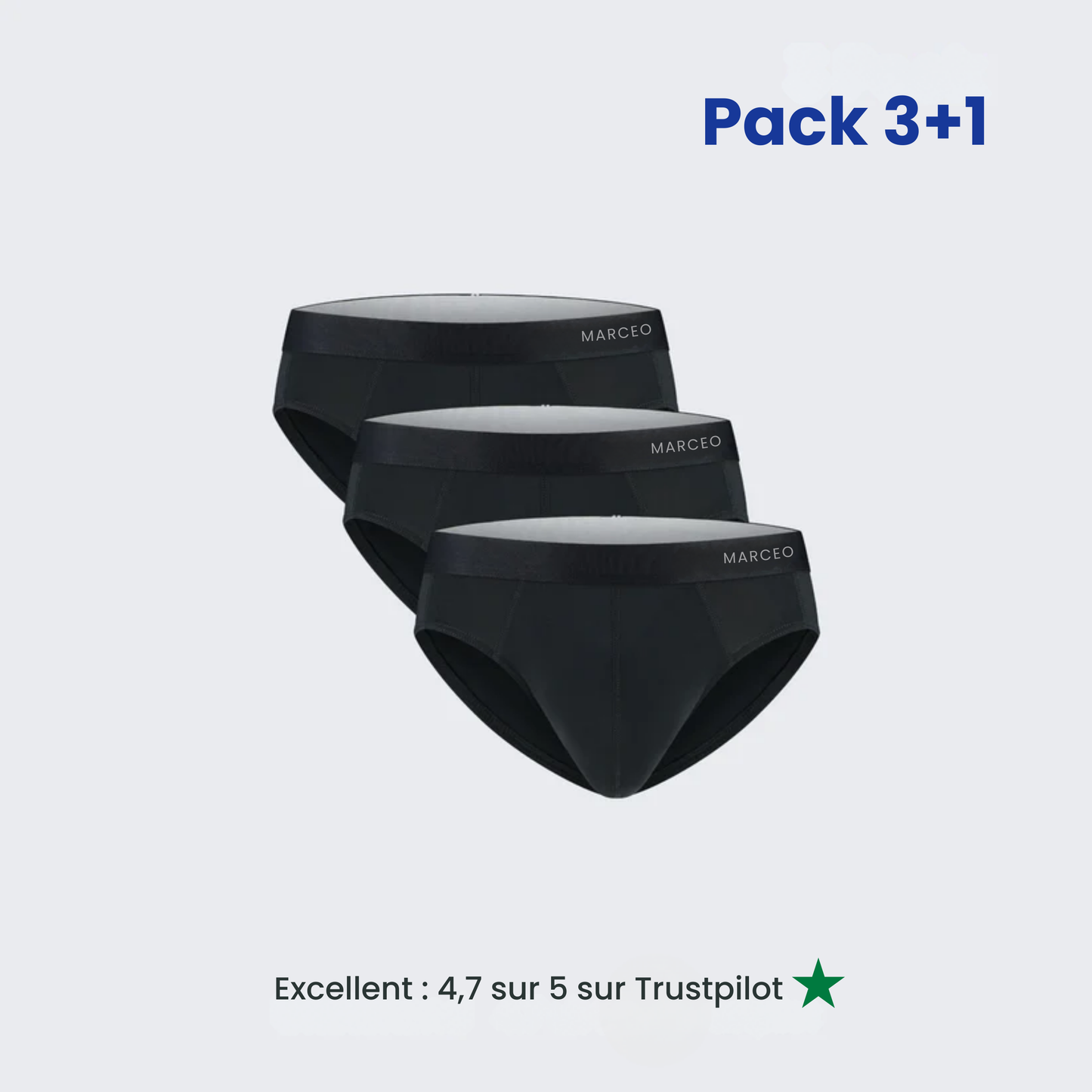 Slips pour hommes en TENCEL™ – Pack de 3