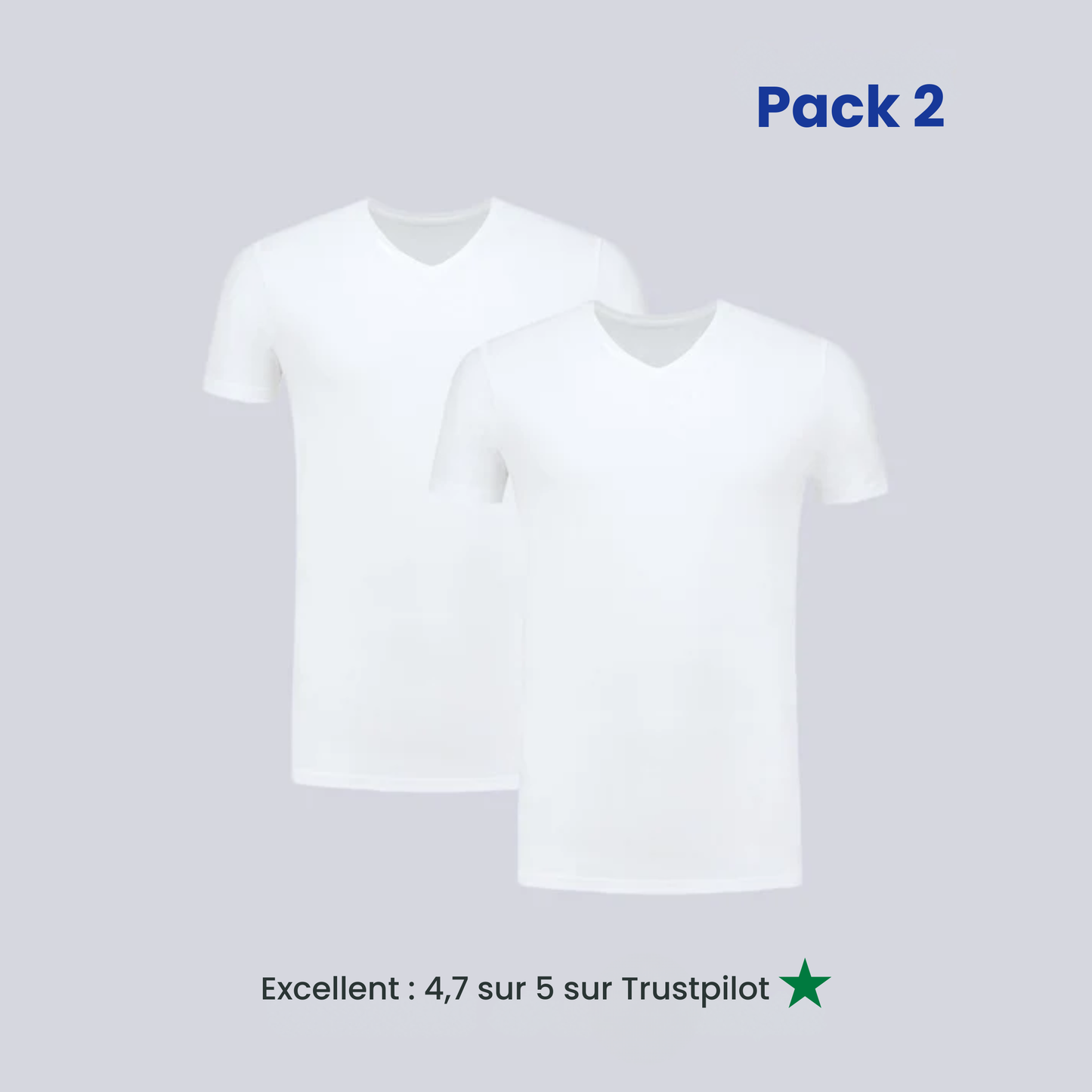 Sous-shirts TENCEL™ – Pack de 2